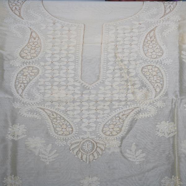 Chanderi Silk Kurta and Dupatta